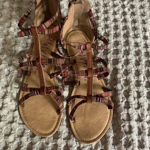 Gladiator blowfish boho sandal